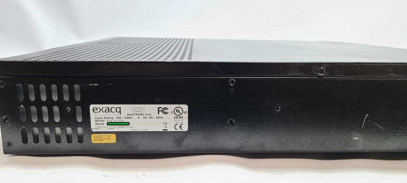 Exacqvision ip04-12t-r2a Intel I3-4330 3.5GHz 4GB RAM NO HDD NO OS $