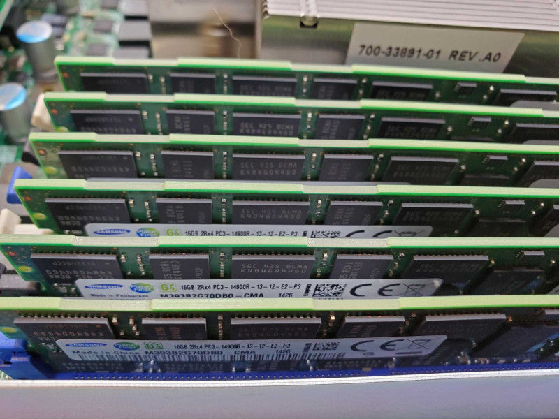 Cisco UCS B200 M3 Blade Server, 2x Xeon E5-2660v2 2.2GHz, 384GB RAM, No HDDs (