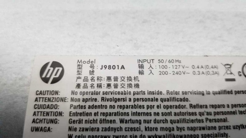 HP ProCurve Switch 1810-24 J9801A #