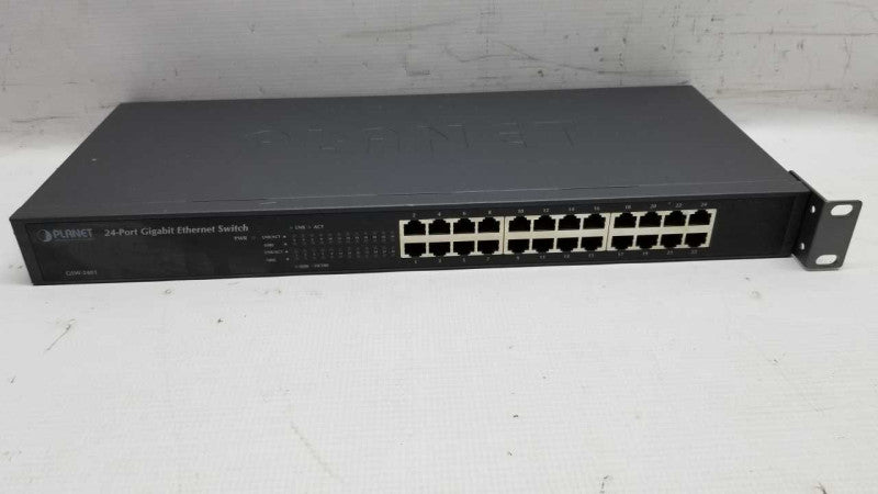 Planet 24-port Gigabit Ethernet Switch GSW-2401 #