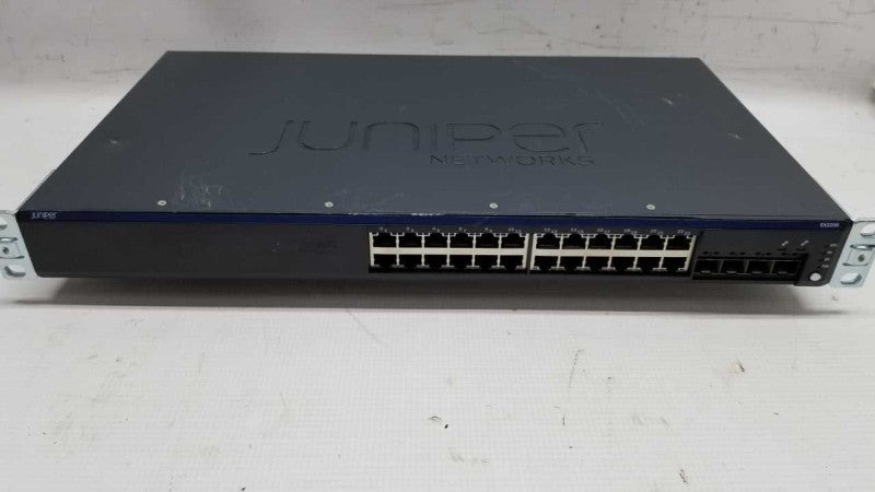 Juniper Networks EX2200 network switch / 24x ports / 4x SFP #
