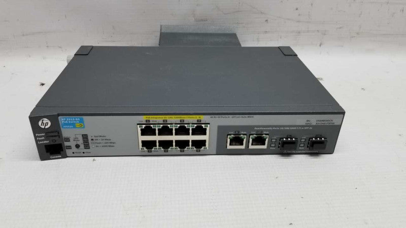 HP 2915-8G PoE Switch J9562A  Managed 8-Port Gigabit Switch #