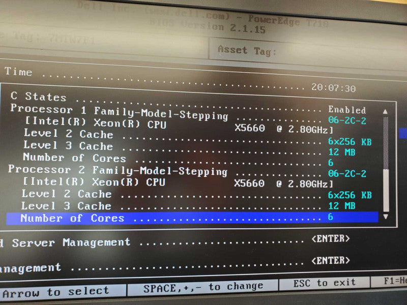Dell PowerEdge T710 2x Xeon X5660 @ 2.8 GHz 24 GB No HDD (