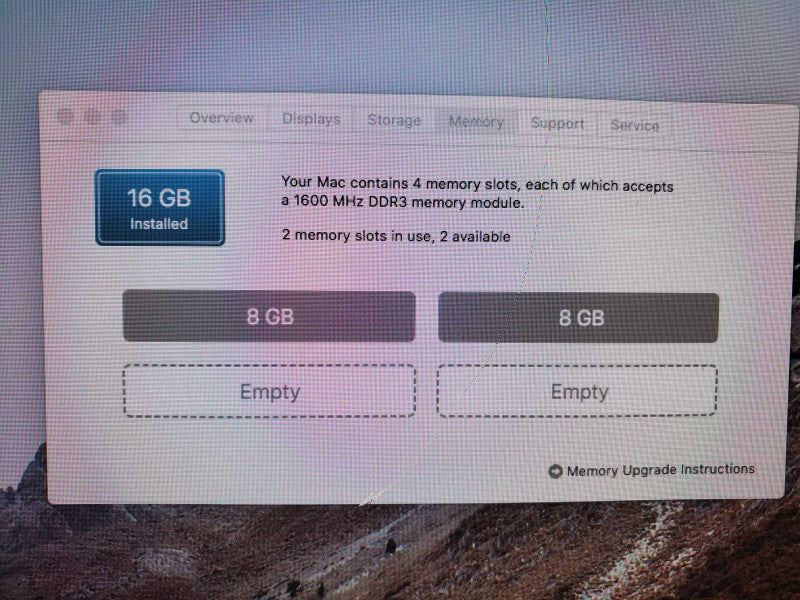 Apple 27\\" iMac A1419 L.2013 Core i5-4570 @3.2Ghz 16GB 1TB HDD,121 SSD GT 755M )