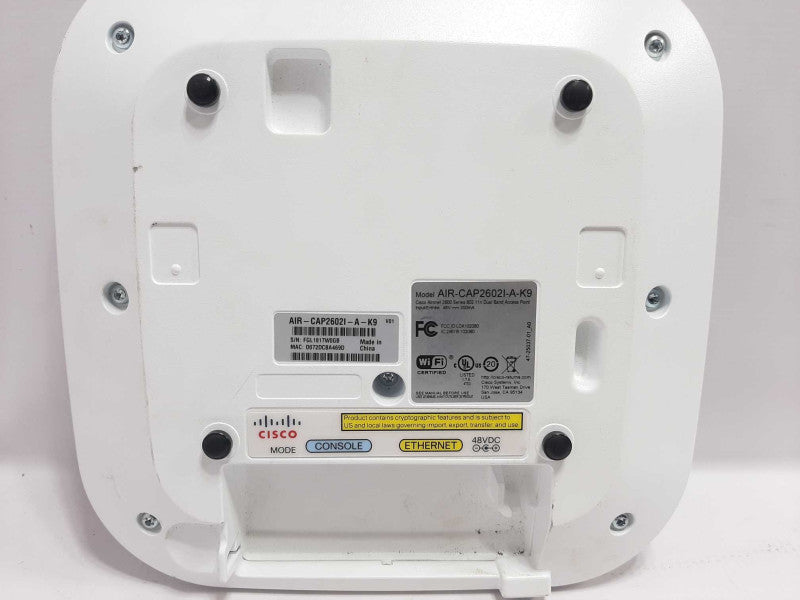 Cisco AIR-CAP2602I-A-K9 2600 Series Access Point ~