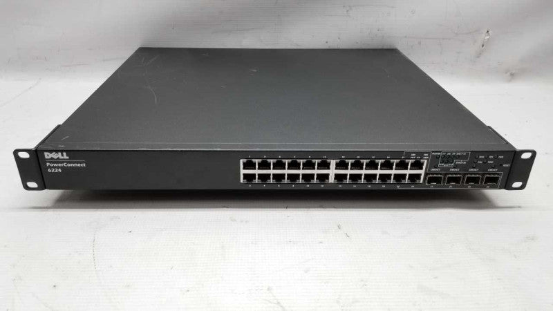 Dell PowerConnect 6224 24-Port Gigabit Ethernet PoE Switch / see notes #