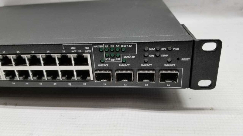 Dell PowerConnect 6224 24-Port Gigabit Ethernet PoE Switch / see notes #