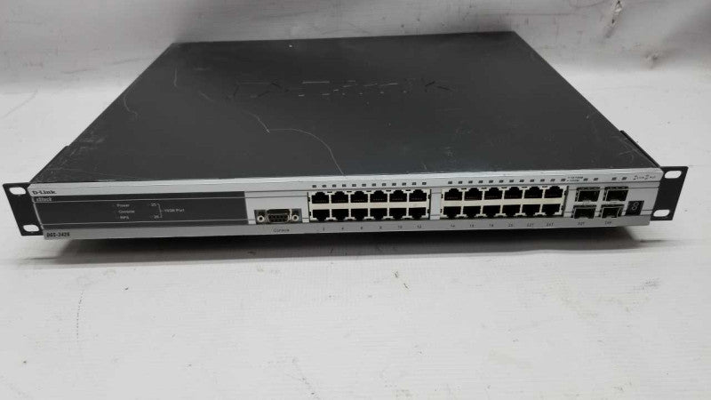 D-Link xStack DGS-3426 24-Port xStack Gigabit L2+ Stackable Managed Switch #