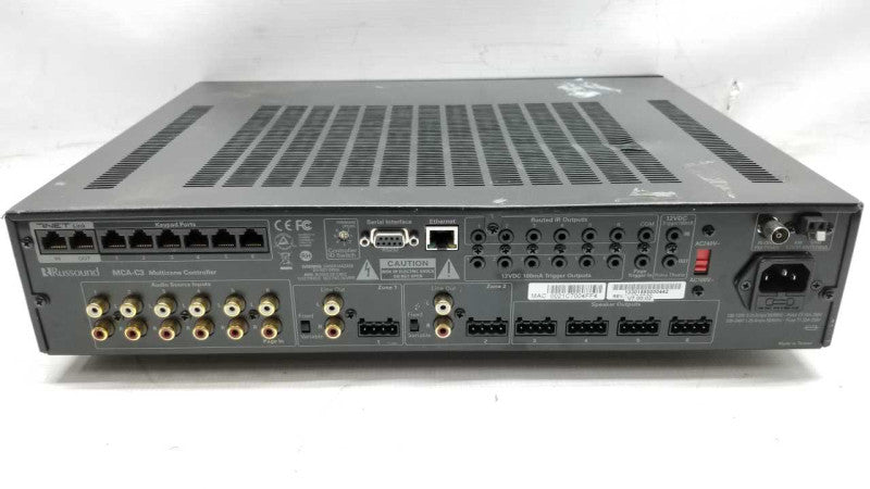 Russound MCA-C3 Multizone controller  Amplifier 6 Inputs 5 Audio outs  #