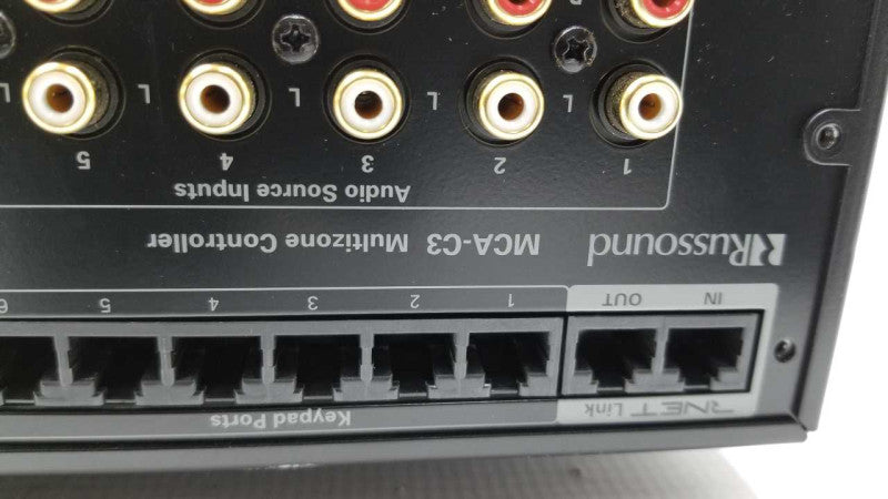 russound multi-zone controller MCA-C3 Amplifier 6 Inputs 5 Audio outs / READ #