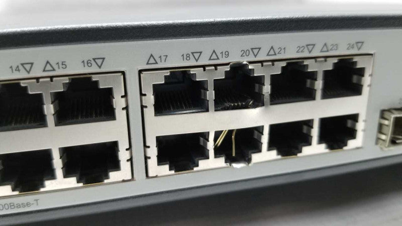 HP v1910-24g-poe 24-Port Gigabit Ethernet Managed Network Switch 170W #
