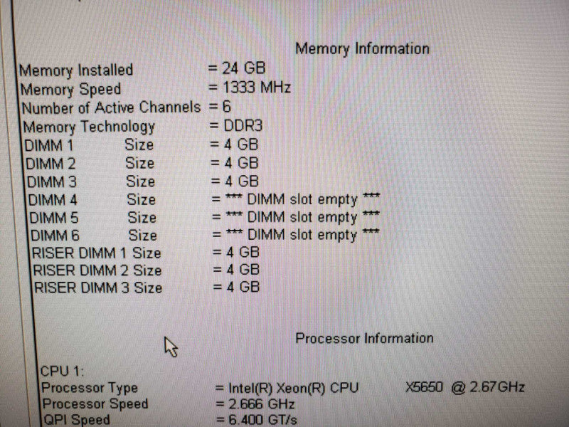DELL Precision Workstation T5500 2x Xeon W5650 2.67GHz 24GB DDR3 [