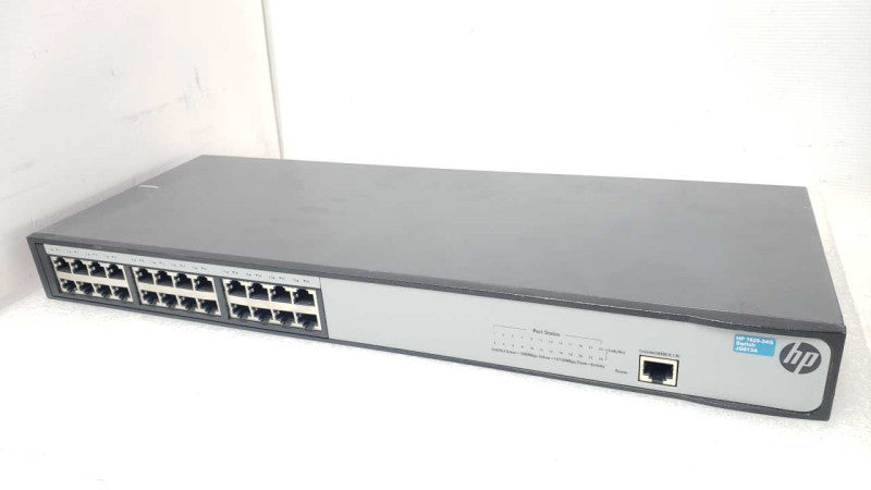 HP 1620-24G JG913A 24x port gigabit switch factory reset _