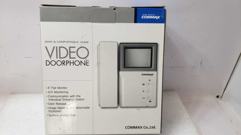 Commax DPV-4HP Video Door Phone Video Intercom 4\\" B/W Flat CRT Monitor, Read _