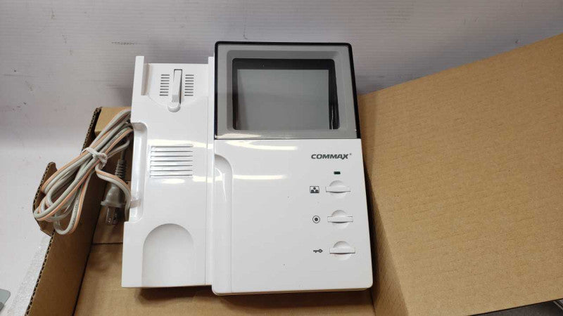 Commax DPV-4HP Video Door Phone Video Intercom 4\\" B/W Flat CRT Monitor, Read _