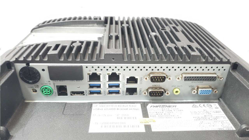 Partner POS Terminal SP-1060, Not tested, No Power Adapter, No HDD AS-IS _