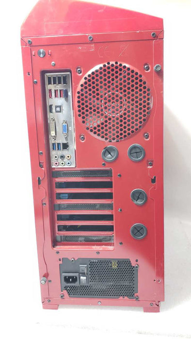 Custom Asus Tower PC, Core I7-2600 3.4GHz, 4GB RAm, No HDD, with HDD Trays _