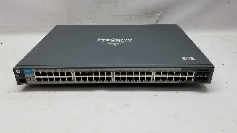 HP proCurve 2510G-48 J9280A 48x port gigabit switch/ factory reset #