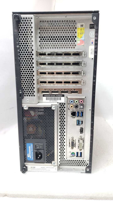 Box APEX2 Custom PC, Core I7-7700K 4.2GHz, 4GB DDR4, No HDD, With HDD Caddies _