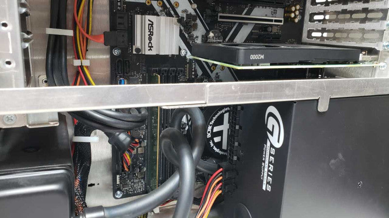 Box APEX2 Custom PC, Core I7-7700K 4.2GHz, 4GB DDR4, No HDD, With HDD Caddies _
