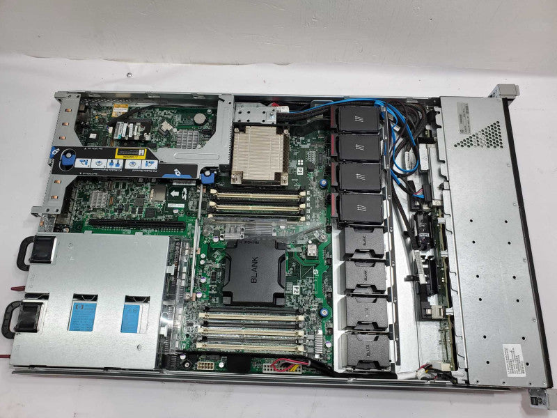 HP ProLiant DL360e Gen8 Xeon E5-2403 @ 1.8GHz 4GB RAM 2x PSU B320i -NO HDD |