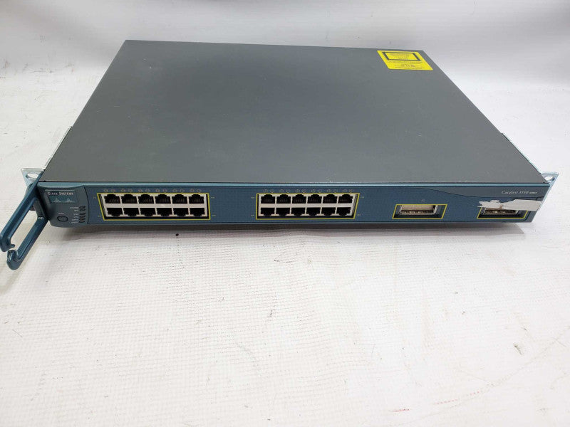 Cisco Catalyst 3550 WS-C3550-24-E 24 Port Ethernet Managed Switch MI )