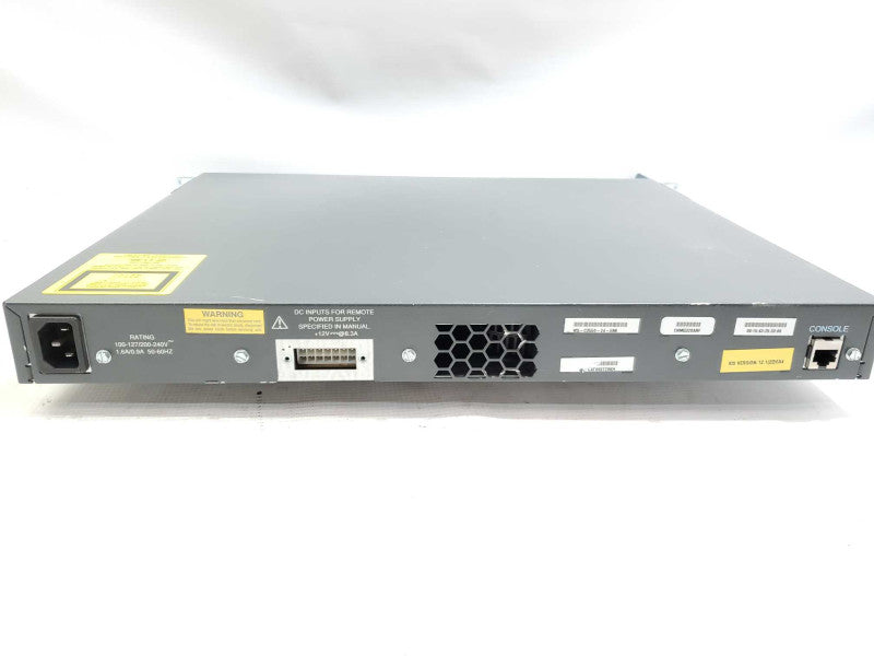 Cisco Catalyst 3550 WS-C3550-24-E 24 Port Ethernet Managed Switch MI )
