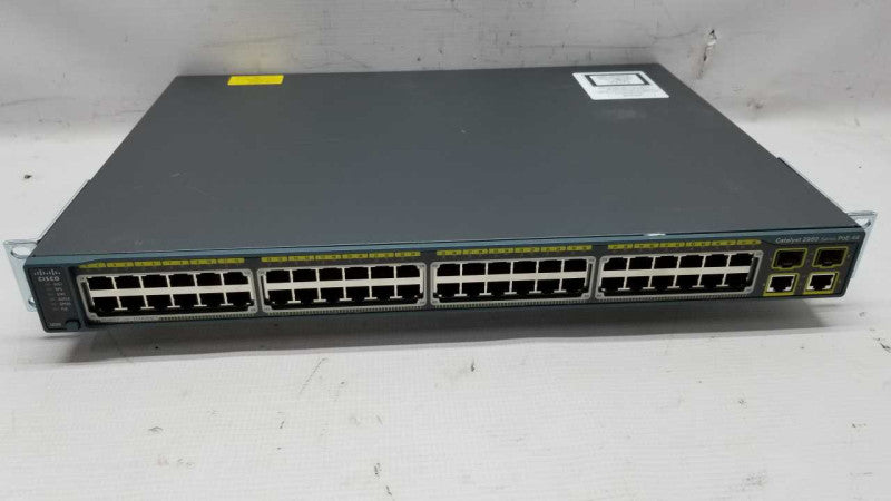 Cisco Catalyst 2960 series PoE-48 WS-C2960-48PST-L / Factory Reset #