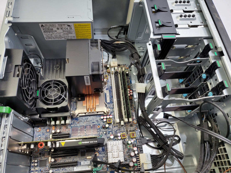 HP Z420 Workstation, Xeon E5-1620 @3.60Ghz, 12GBRAM, NVS 510 )