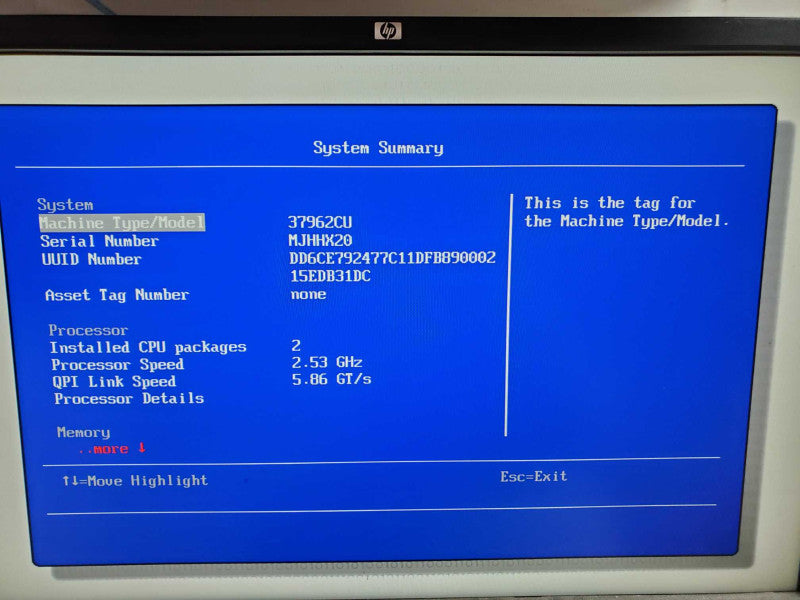 Lenovo RD210 37962CU 2x Xeon E5540 2..53 Ghz 64GB DDR3 MR10i SAS Controller |