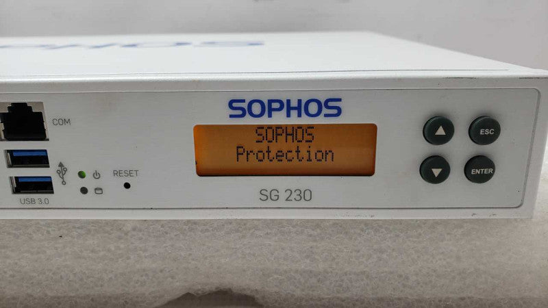 Sophos SG 230 Rev.1 Network Firewall Security Appliance  _