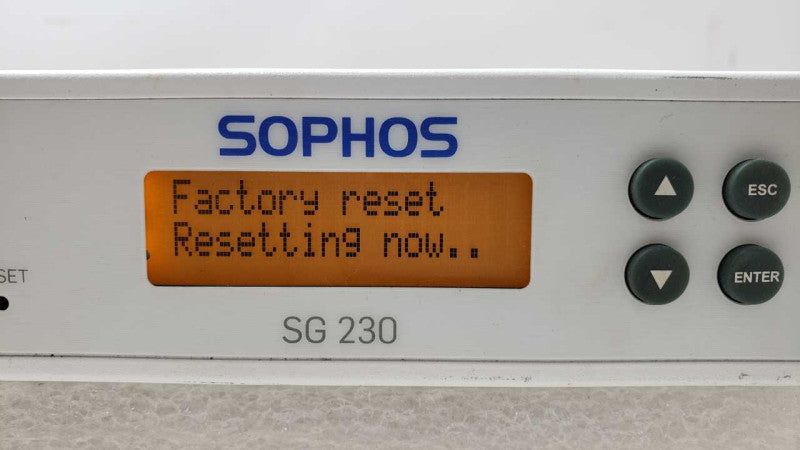 Sophos SG 230 Rev.1 Network Firewall Security Appliance  _
