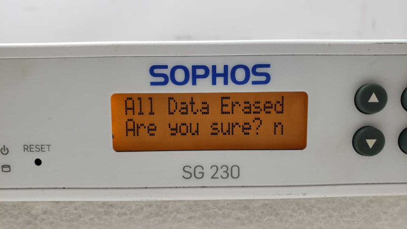 Sophos SG 230 Rev.1 Network Firewall Security Appliance  _