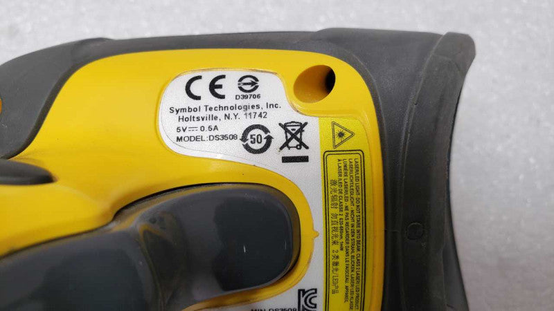 Symbol Barcode Scanner DS3508 -ER20005R Extended Range Scanner, Serial Cable _