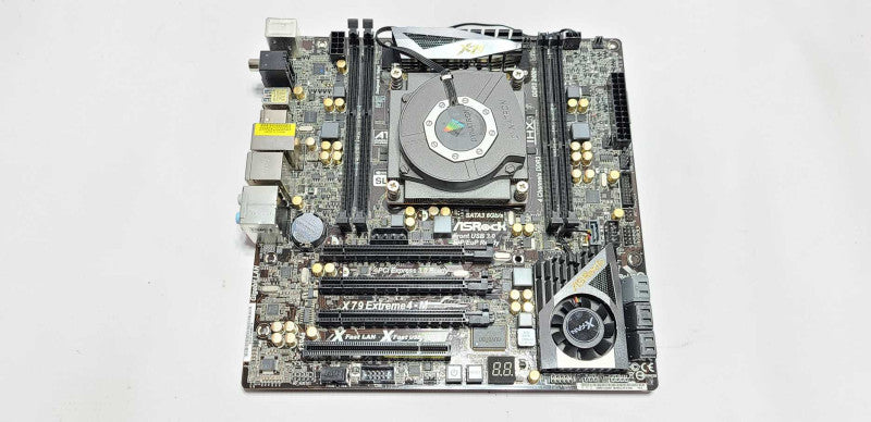 ASRock X79 Extreme4-M Micro ATX LGA2011 Motherboard DDR3 BAD Memory Channel  $
