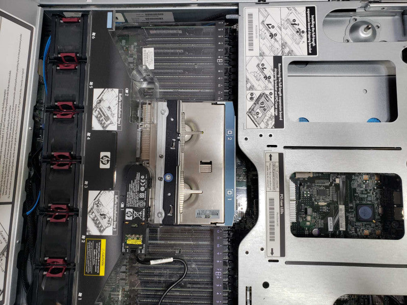 HP ProLiant DL385 G7 2U 2x AMD@2.3 GHz 96GB DDR3 RAID P410i [