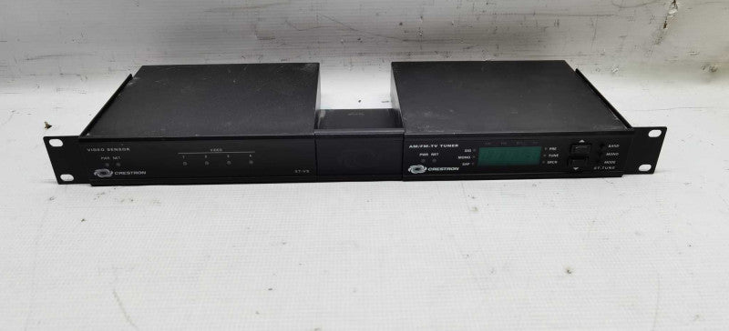 crestron AM/FM TV Tuner w/ Crestron Video Sensor / ST-RMK Shelf #