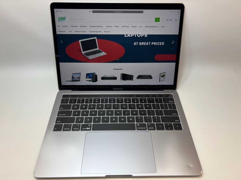 MacBook Pro 13 inch 2019 TouchBar with i5 @ 1.5 GHz 8GB RAM & 256GB Storage -