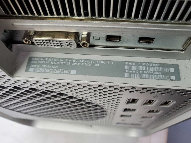 Apple Mac Pro A1289 Early 2009 2x Xeon X5550 @ 2.66GHz 16GB HD 5770 No HDD )