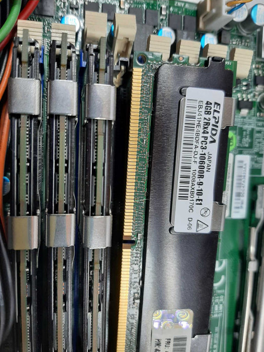 Supermicro 813M Server, AMD Opteron, 16GB DDR3, NO HDDs/PSUs AS-IS ~