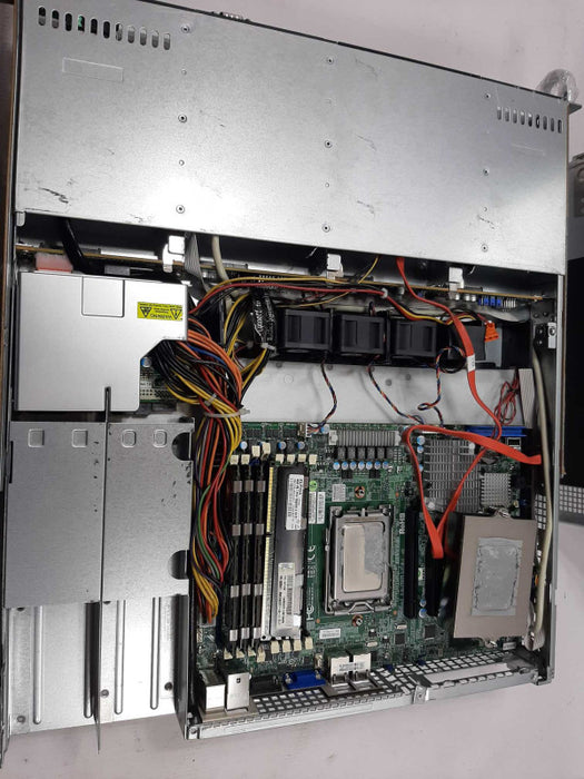 Supermicro 813M Server, AMD Opteron, 16GB DDR3, NO HDDs/PSUs AS-IS ~