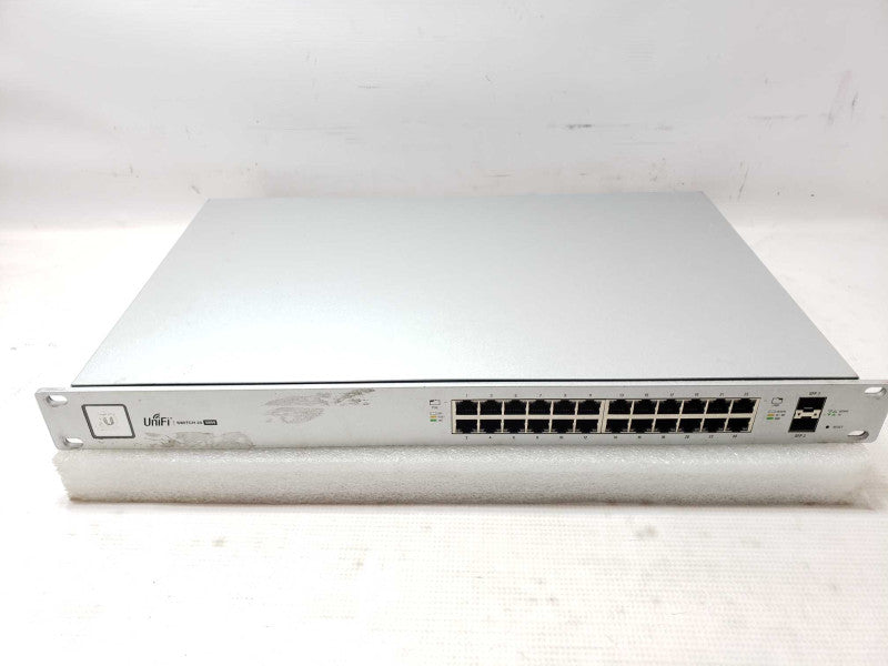 Ubiquiti Networks UniFi US-24-500W 24 Port Rack Mountable Switch AS-IS, Read _