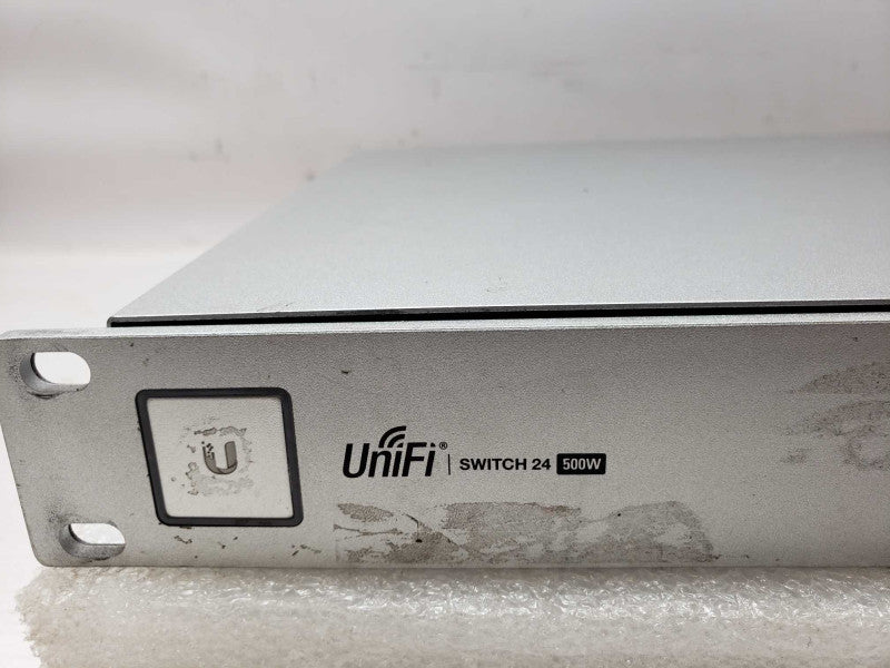 Ubiquiti Networks UniFi US-24-500W 24 Port Rack Mountable Switch AS-IS, Read _