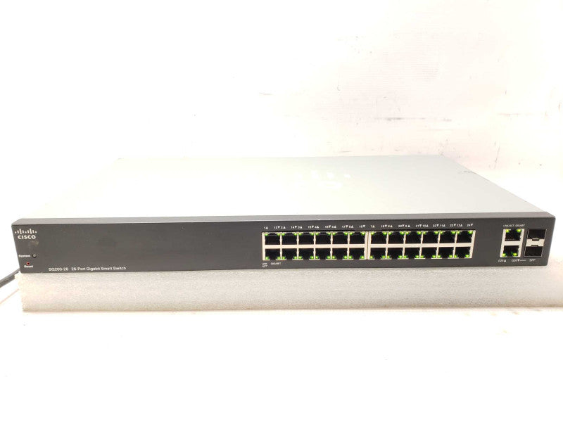 Cisco SG200-26 26-Port Gigabit Smart Switch SLM2024T V04 _