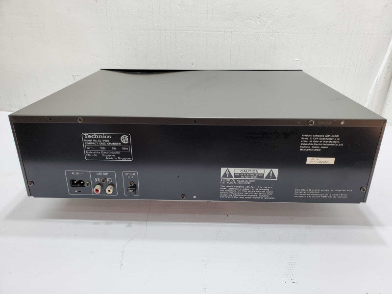 Technics SL-PD9 5-CD Carousel |