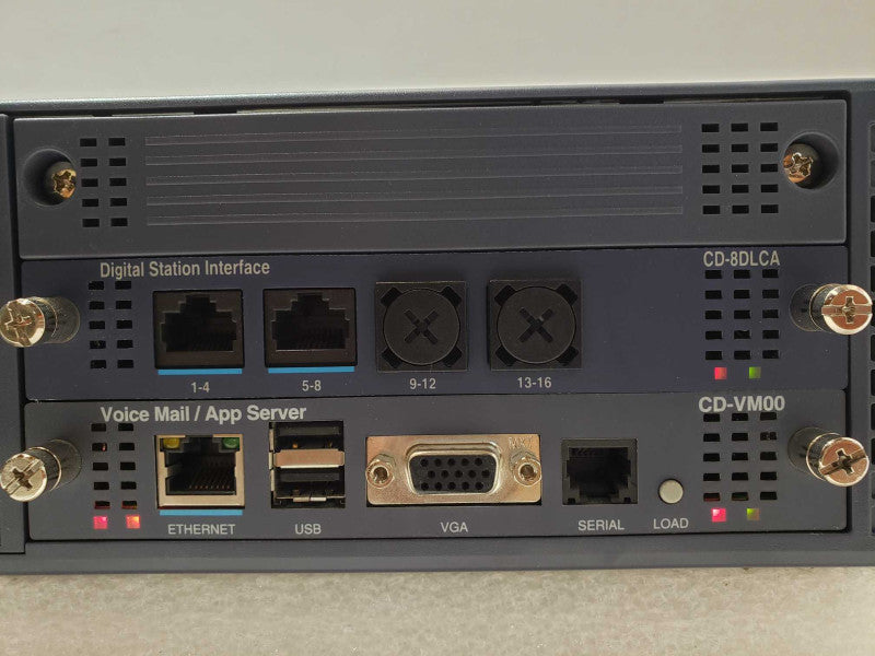 NEC SV8100 CHS2U-US W/ CD-CP00 CD-PRTA CD-16DLCA CD-8DLCA CD-VM00 ASIS SEE _