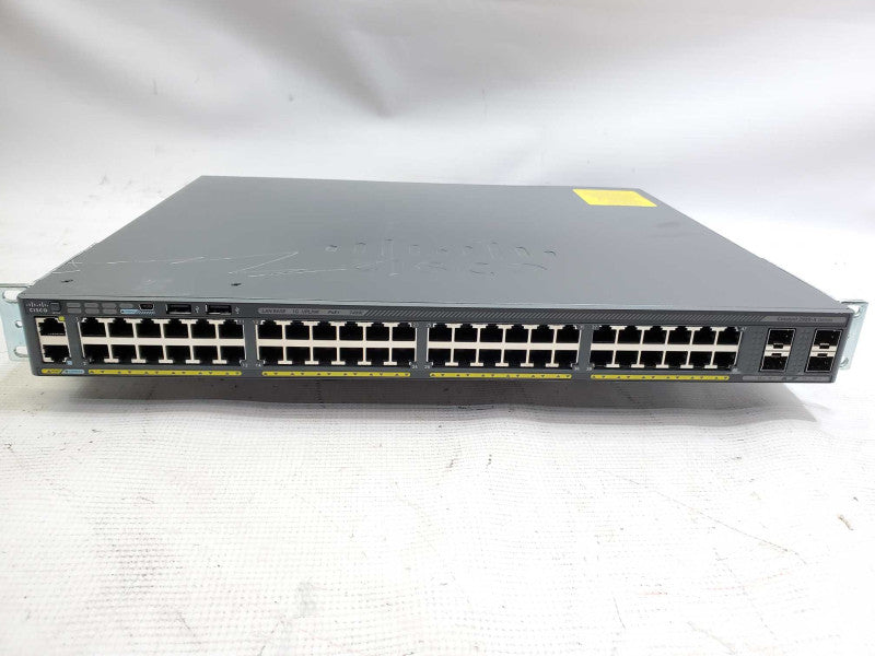 Cisco Catalyst 2960X Series WS-C2960X-48FPS-L 48 Port Gigabit PoE Switch_reset )