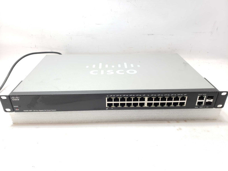Cisco SG200-26FP V04 26 Port Gigabit PoE Smart Switch _