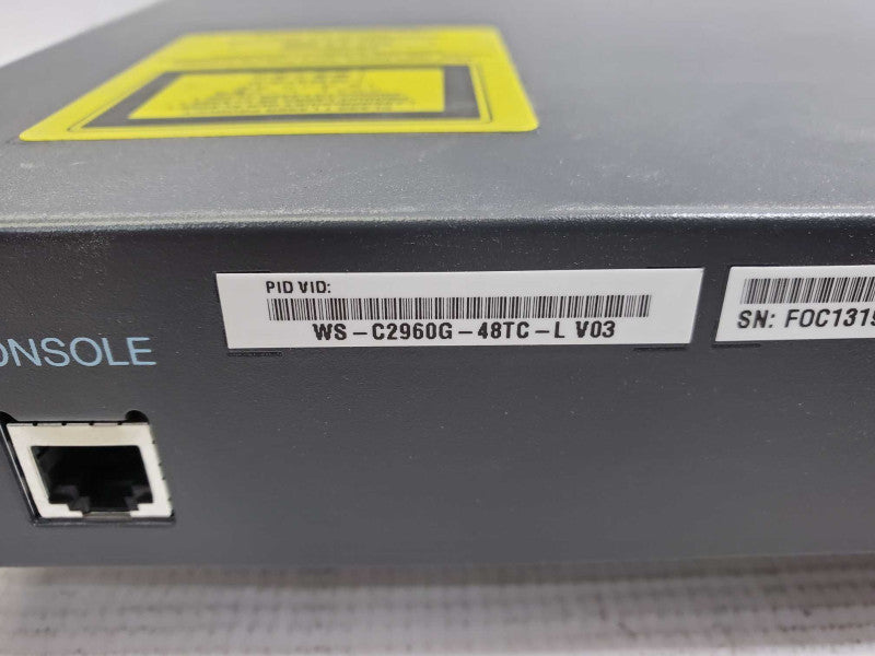 Cisco WS-C2960g-48TC-L _ for Parts )