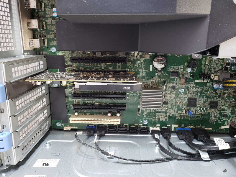 Dell Precision 5820 Xeon W-2102 2.9Ghz, 16GB DDR4, 2x HDD Trays, P400 GPU SEE _